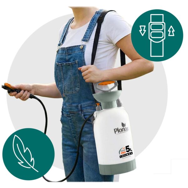 5 l „Plonos PL-605“ rankinis slėginis purkštuvas