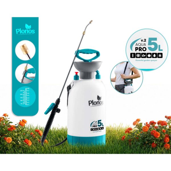 5 l „Plonos PL-605“ rankinis slėginis purkštuvas