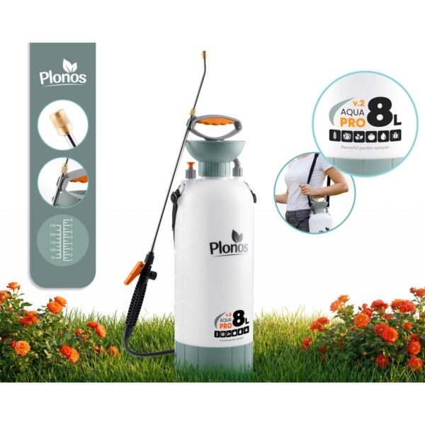 Rankinis slėginis purkštuvas 8 l Plonos PL-606