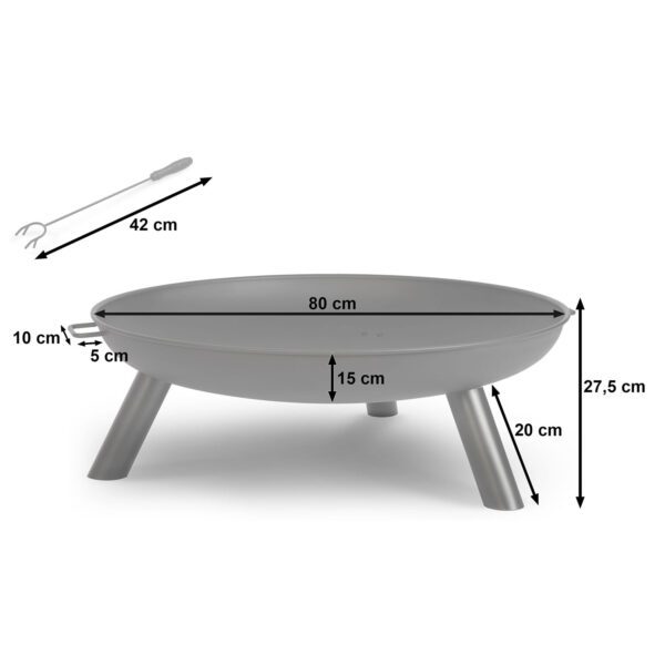 Sodo laužavietė 80 cm Berdsen BD-882