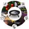 Sodo laužavietė su grotelėmis 60 cm Berdsen BD-881