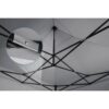 Sodo paviljonas su 3 sienomis, 3 x 3 m, pilkas, Plonos