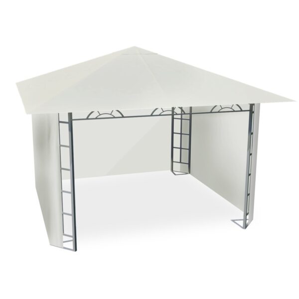 Sodo paviljonas 3x3m 4934 smėlio spalvos