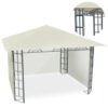 Sodo paviljonas 3x3m 4934 smėlio spalvos