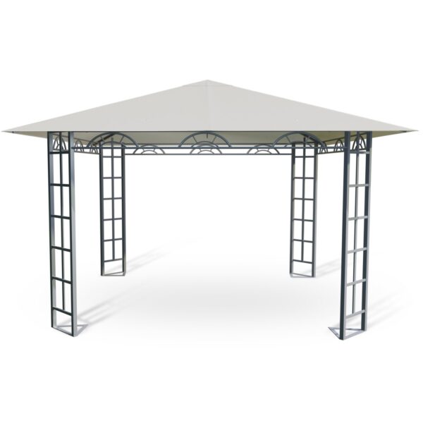 Sodo paviljonas 3x3m 4934 smėlio spalvos