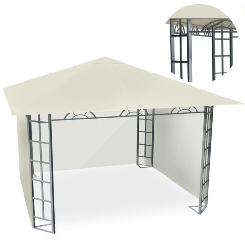 Sodo paviljonas 3x3m 4934 smėlio spalvos