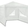 Baltas sodo paviljonas 3x3m 4936