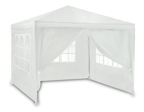 Baltas sodo paviljonas 3x3m 4936