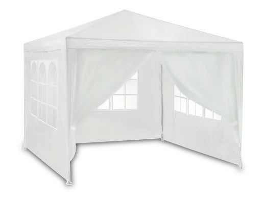 Baltas sodo paviljonas 3x3m 4936