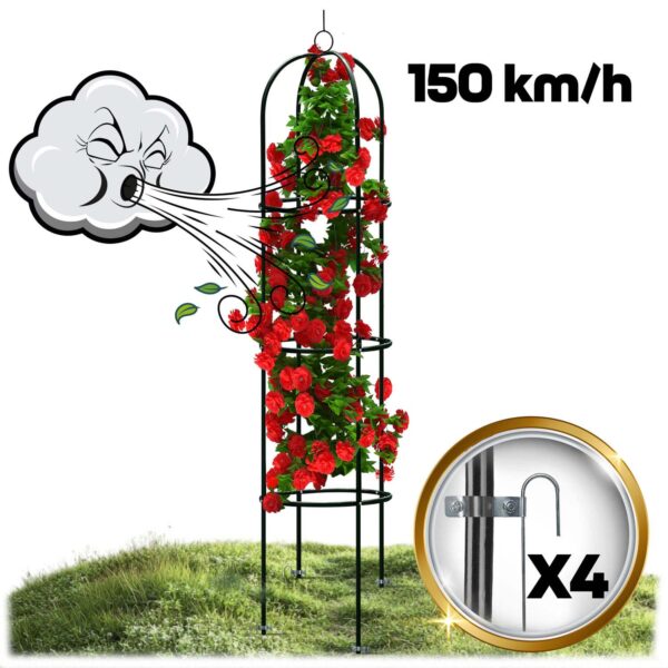 Sodo pavėsinės kolona 200 cm Plonos PL-992