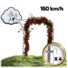 Sodo pavėsinės arka 240 cm Plonos PL-990