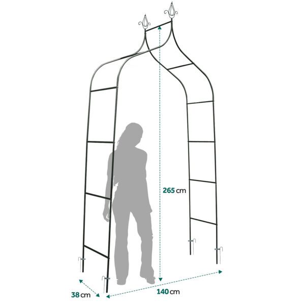 Sodo pavėsinės arka 265 cm Plonos PL-991