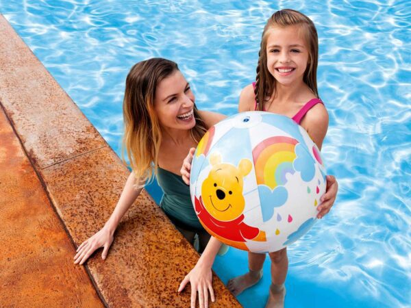Pripučiamas kamuolys 51 cm Mikė Pūkuotukas INTEX 58025