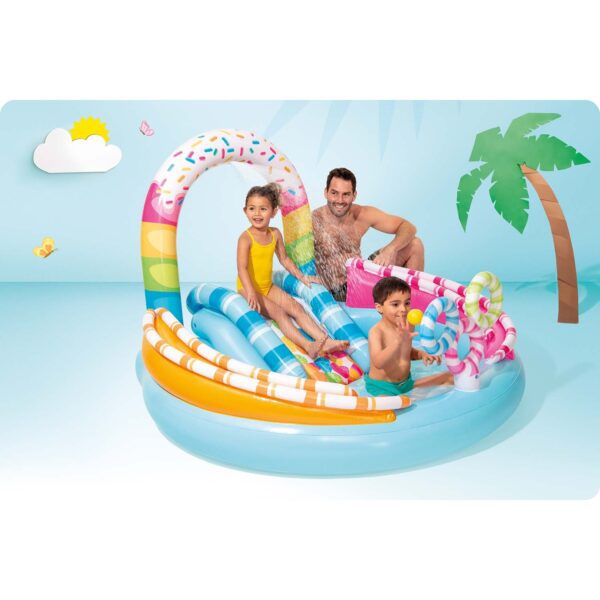 Pripučiama žaidimų aikštelė „Intex 57144 Candy“