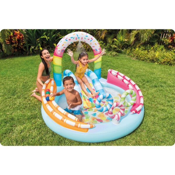 Pripučiama žaidimų aikštelė „Intex 57144 Candy“