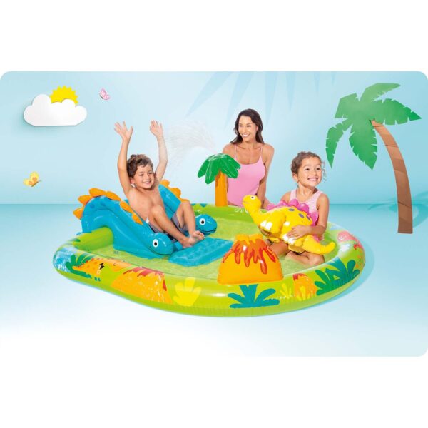 Pripučiama žaidimų aikštelė „Intex 57166“ su dinozaurais