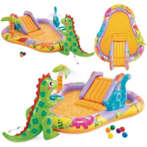 Pripučiama žaidimų aikštelė „Intex 56139 Dinozaurai“