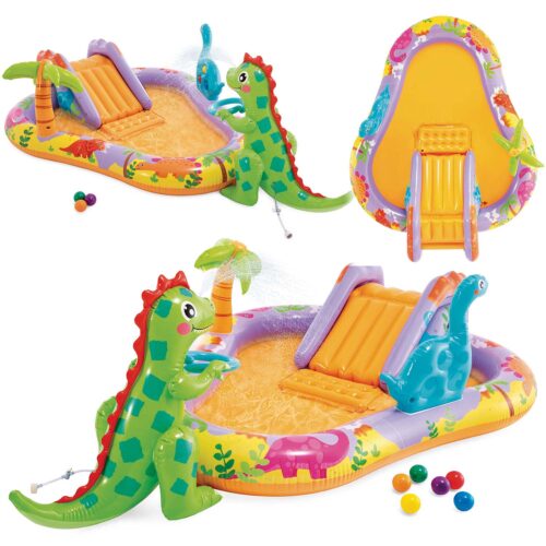 Plac zabaw dmuchany Dinozaury Intex 56139 Pripučiama žaidimų aikštelė „Intex 56139 Dinozaurai“