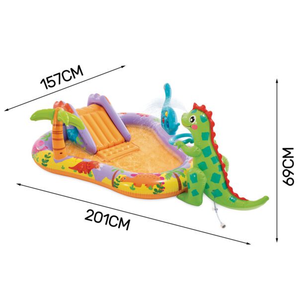 Pripučiama žaidimų aikštelė „Intex 56139 Dinozaurai“