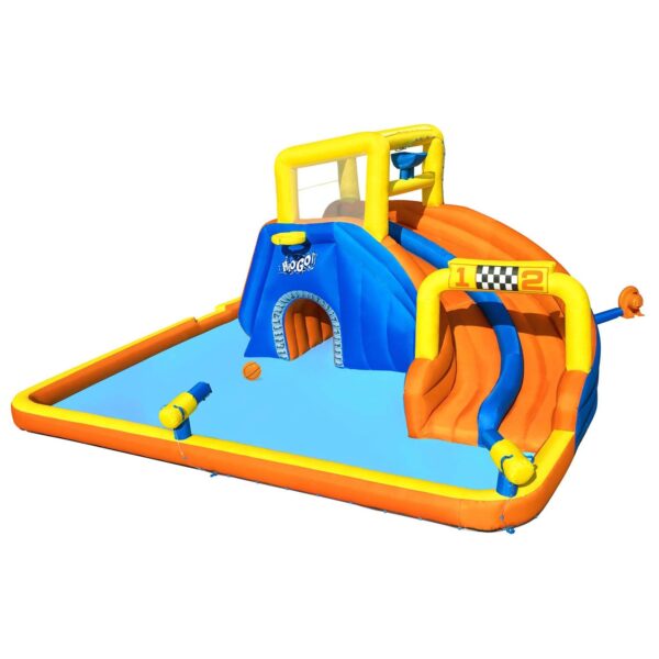 Pripučiama žaidimų aikštelė „Mega Park“, 551 x 502 x 265 cm, „Bestway 53377“.