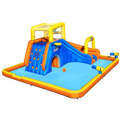 Pripučiama žaidimų aikštelė „Mega Park“, 551 x 502 x 265 cm, „Bestway 53377“.
