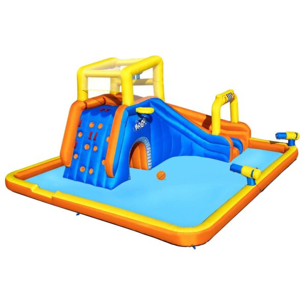 Pripučiama žaidimų aikštelė „Mega Park“, 551 x 502 x 265 cm, „Bestway 53377“.