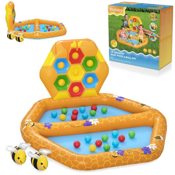 Pripučiama žaidimų aikštelė Bitės 127 x 119 x 61 cm Bestway 52639