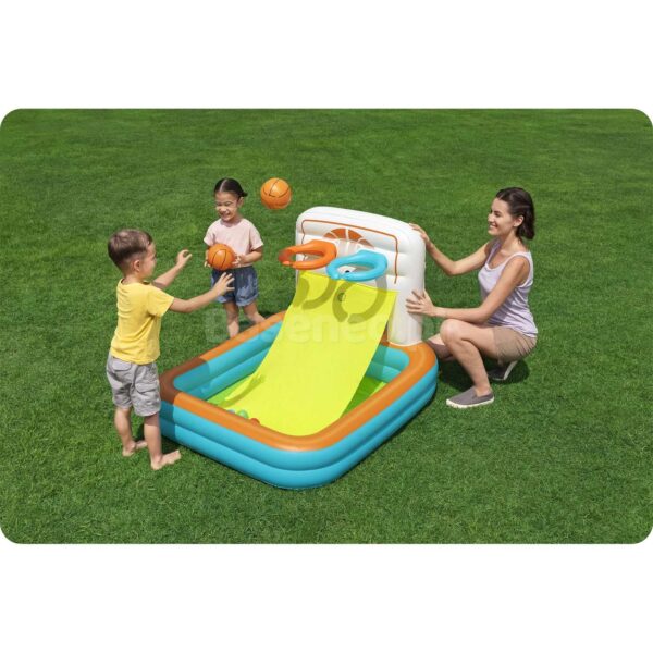 Pripučiama žaidimų aikštelė su kamuoliukais 120 x 107 x 84 cm Bestway 52728