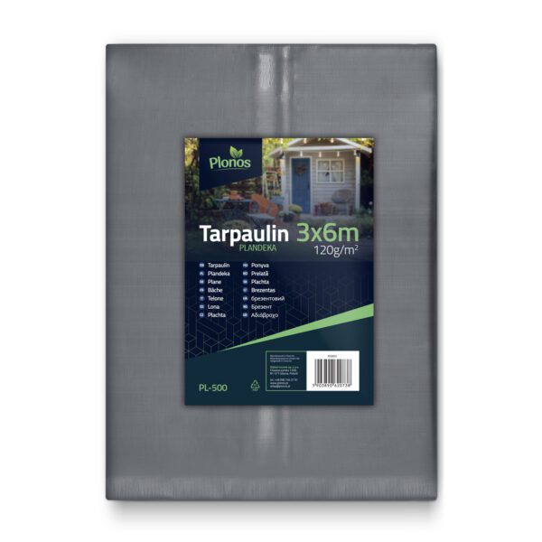 Brezentas 300 x 600 cm 120 g/m2 Plonos PL-500