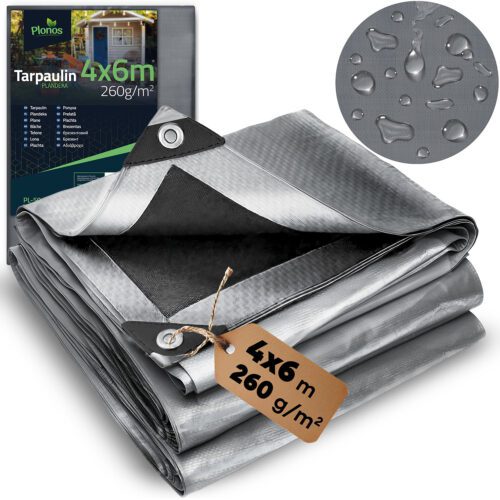 Brezentas 600 x 400 cm 260 g/m2 Plonos PL-501