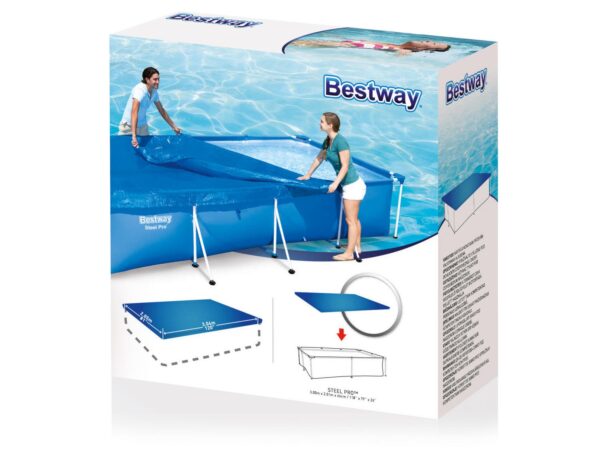Rėminio baseino uždangalas 300 x 201 cm Bestway 58106