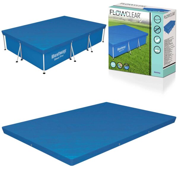Rėminio baseino uždangalas 300 x 201 cm Bestway 58106