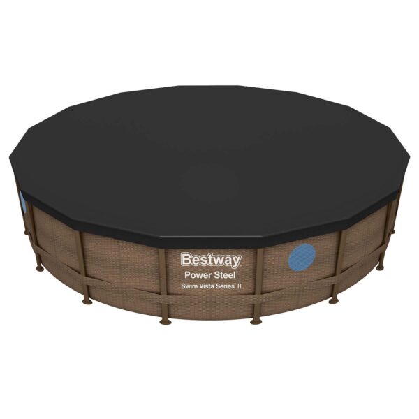 488 cm „Bestway 58249“ karkasinio baseino uždangalas