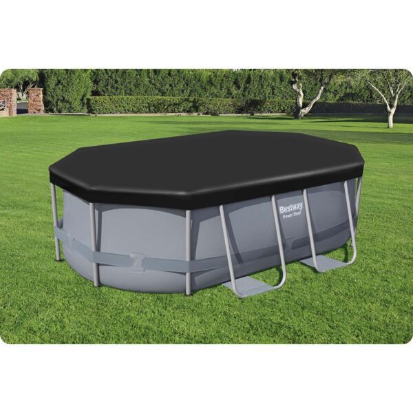 Uždangalas ovalo formos rėmo baseinui 300 x 200 x 84 cm Bestway 58424