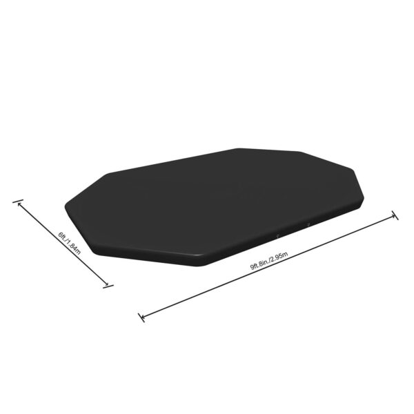 Uždangalas ovalo formos rėmo baseinui 300 x 200 x 84 cm Bestway 58424