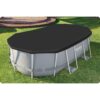 Uždangalas ovalo formos rėmo baseinui 427 x 250 x 100 cm Bestway 58425