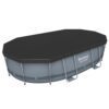 Uždangalas ovalo formos rėmo baseinui 427 x 250 x 100 cm Bestway 58425