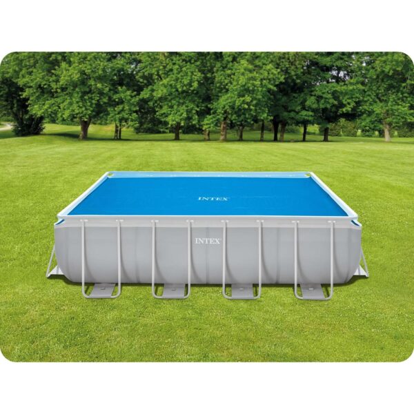 Saulės energija varomas baseino stogelis 400 x 200 cm INTEX 28028