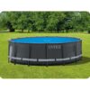 Saulės baterijų uždanga 488 cm baseinui INTEX 28014