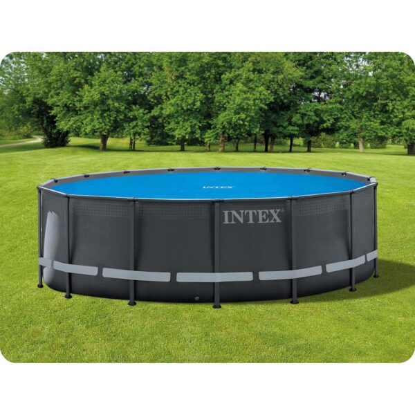 Saulės baterijų uždanga 488 cm baseinui INTEX 28014