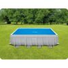 Saulės energija varomas baseino stogelis 488 x 244 cm INTEX 28029