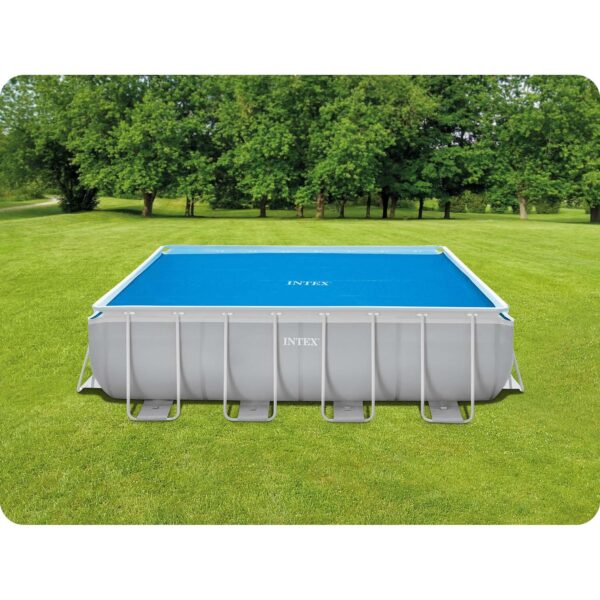 Saulės energija varomas baseino stogelis 488 x 244 cm INTEX 28029