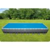 Saulės energija varomas baseino stogelis 975 x 488 cm INTEX 28018
