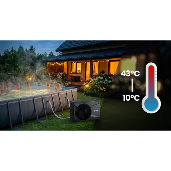 Šilumos siurblys SPA baseino vandens šildytuvui 10kw Humberg HM-912