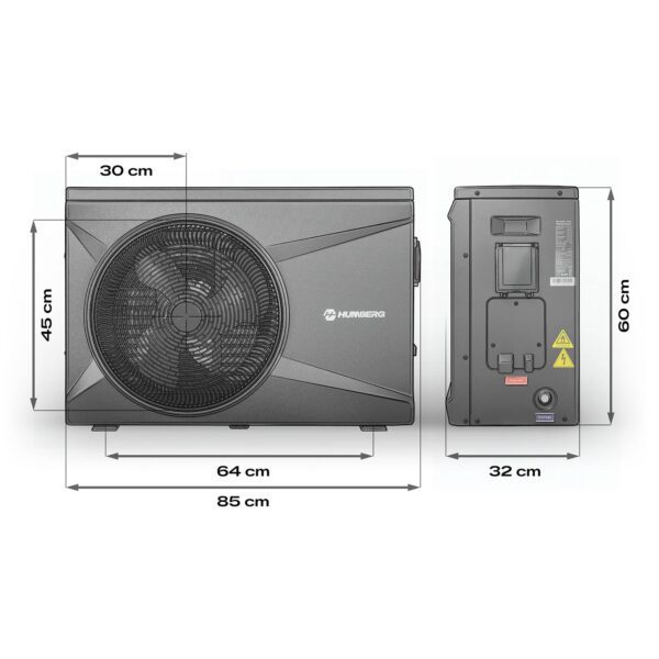 Šilumos siurblys SPA baseino vandens šildytuvui 10kw Humberg HM-912