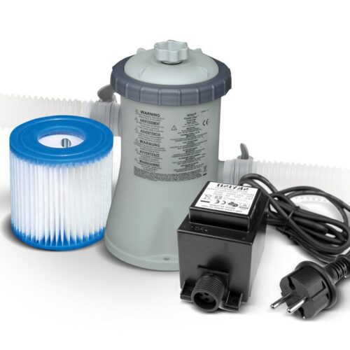Baseino filtro siurblys + transformatorius 12V 1250 l/h INTEX 28602GS