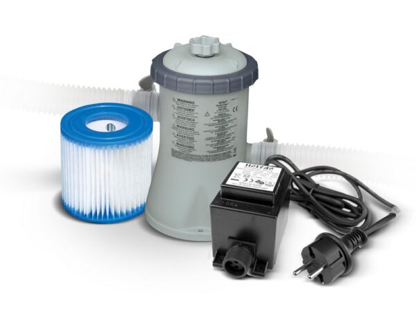 Baseino filtro siurblys + transformatorius 12V 1250 l/h INTEX 28602GS