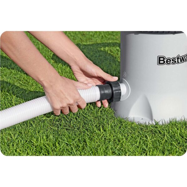 Baseino filtro pompa 5678 l/h + „Bestway“ 58870 filtro kamuoliukai