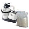 Smėlio filtro pompa 12000 l/h INTEX 26652 + 50 kg smėlio