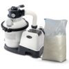 Smėlio filtro pompa 5700 l/h INTEX 26644 + 25 kg smėlio